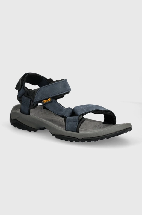 Teva sandały zamszowe Terra Fi Lite Leather męskie kolor granatowy 1012072