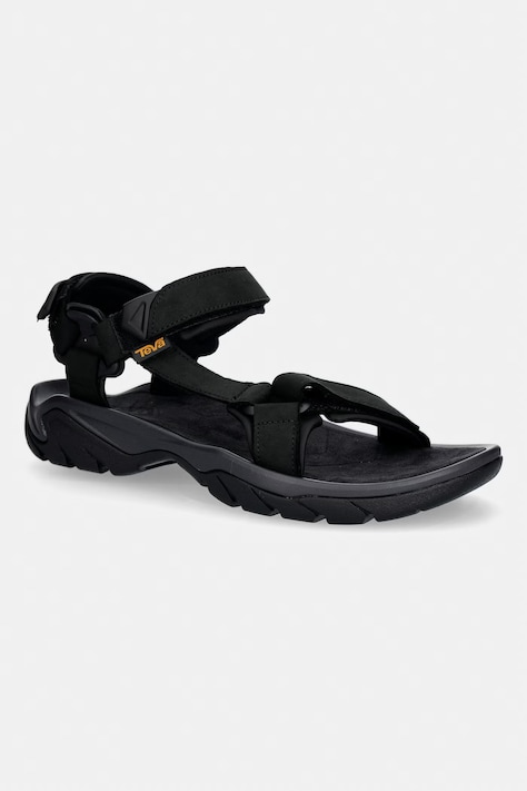 Teva sandały męskie nubukowe Terra Fi 5 Universal Leather czarne 1099442