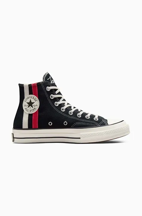 Πάνινα παπούτσια Converse Chuck 70 χρώμα: μαύρο, A07441C