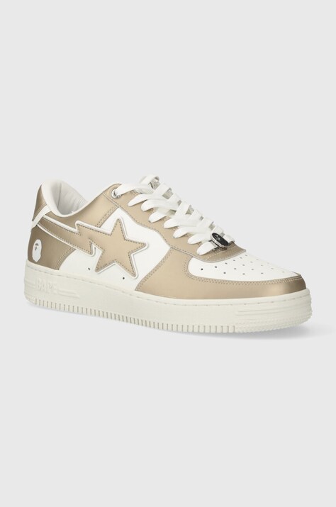 A Bathing Ape STA #4 M1 sneakersy kolor złoty 1J80191053