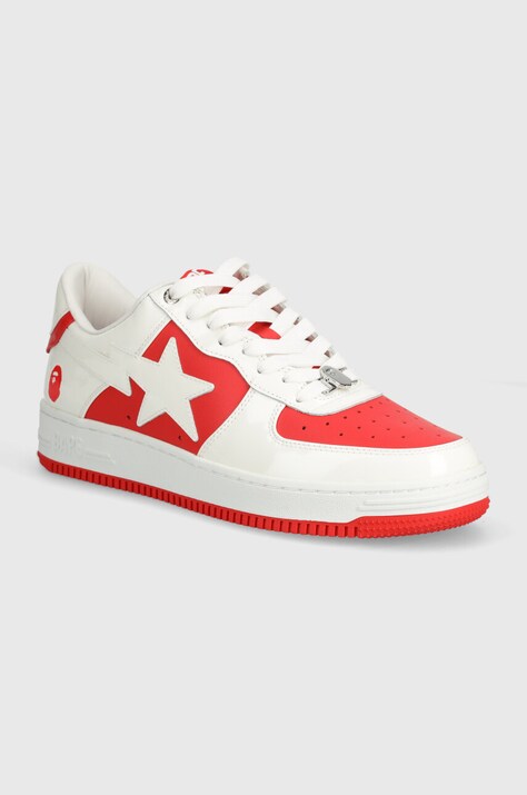 A Bathing Ape STA #6 M2 sneakersy kolor czerwony 1K30191328