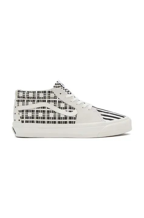 Vans sneakers Sk8-Mid Reissue 83 LX white color VN000CQQFS81