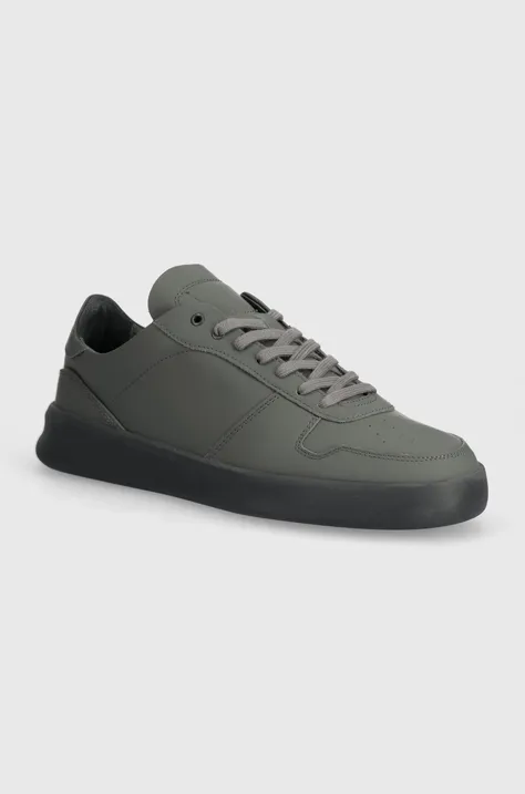 VOR leather sneakers 5A gray color 5A.Graphitgrau