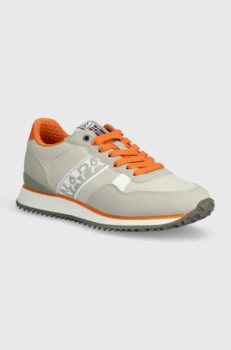 Sneakers boty Napapijri COSMOS šedá barva, NP0A4I7E.HA1
