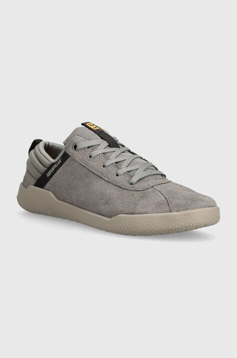 Caterpillar sneakers din piele intoarsă HEX culoarea gri, P111530