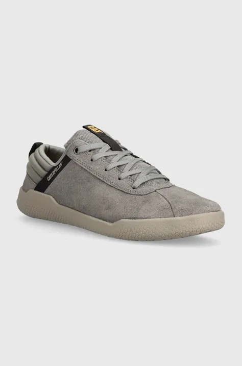 Semišové sneakers boty Caterpillar HEX šedá barva, P111530