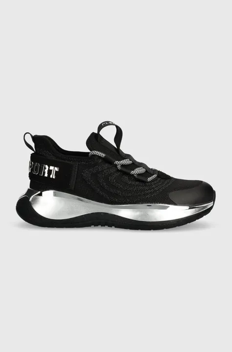 Sneakers boty PLEIN SPORT Runner černá barva, USC0525 STE003N