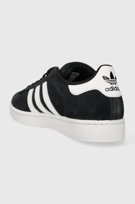 Замшеві кросівки adidas Originals Campus 2 — SS24-OBU02B, чорний — фото 3