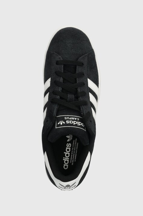 Замшеві кросівки adidas Originals Campus 2 — SS24-OBU02B, чорний — фото 4