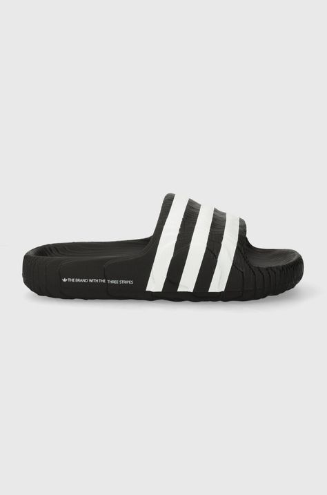 Παντόφλες adidas Originals Adilette 22 χρώμα: μαύρο, IF3670