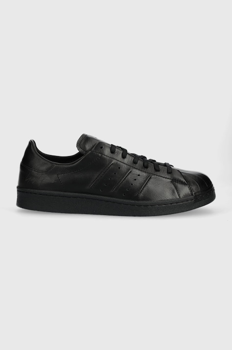 Кожени маратонки Y-3 Superstar в черно IE3237