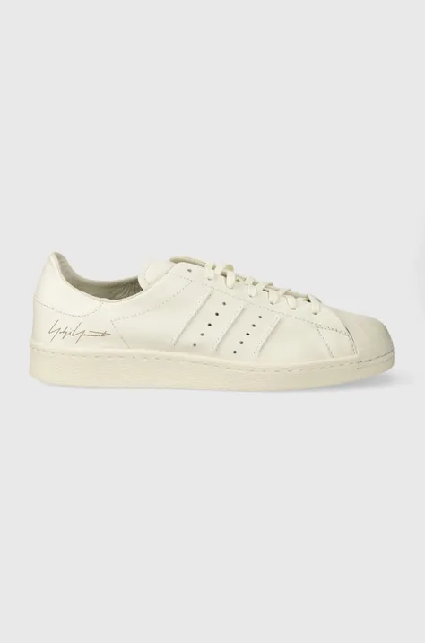 Δερμάτινα αθλητικά παπούτσια Y-3 Superstar χρώμα: άσπρο, IG4026