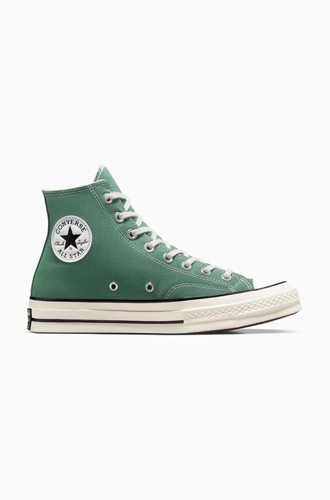 Високи кецове Converse Chuck 70 в зелено A06521C