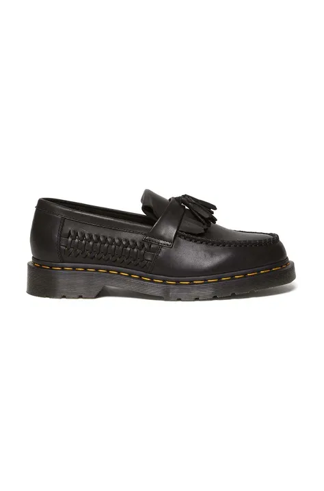 Dr. Martens leather loafers Adrian Woven black color DM31621001