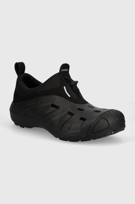 Αθλητικά Crocs χρώμα: μαύρο