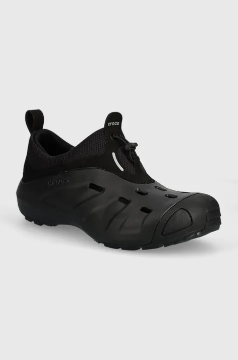 Sneakers boty Crocs černá barva