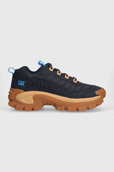 Nubuck sneakers Caterpillar INTRUDER χρώμα: ναυτικό μπλε, P111514