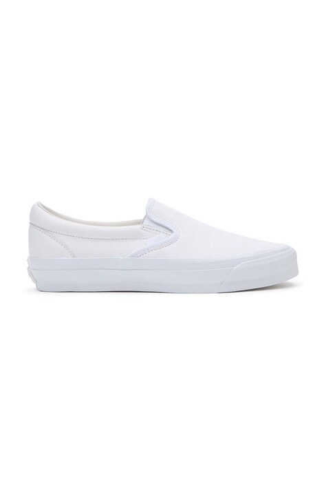 Kožne tenisice Vans Premium Standards Slip-On Reissue 98 boja: bijela, VN000CSEWWW1