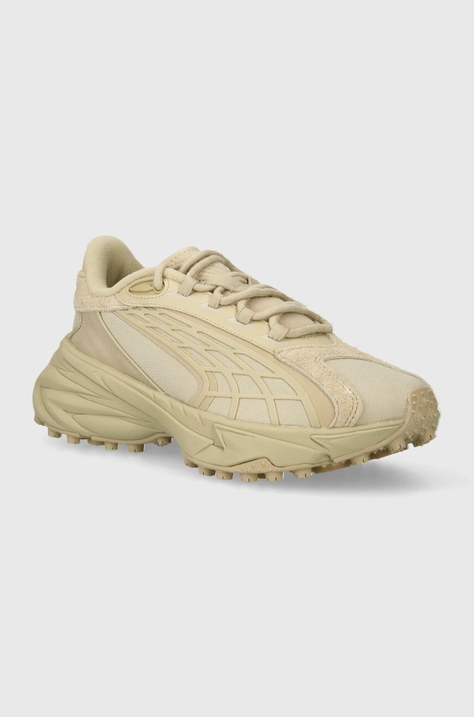 Puma sneakers Spirex Premium beige color 397375