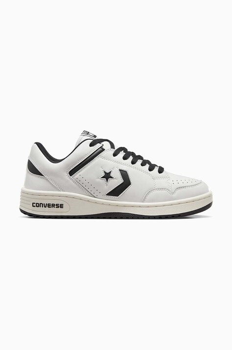 Шкіряні кросівки Converse Weapon Old Money колір білий A07239C