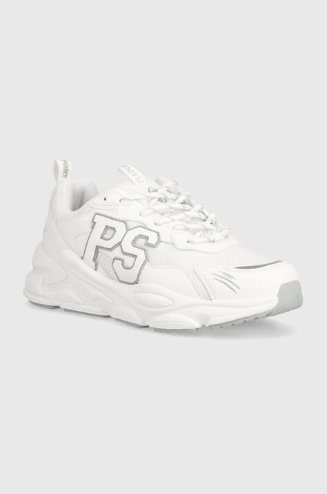 Tenisky PLEIN SPORT Lo-Top Sneakers bílá barva, USC0611 STE003N 0101