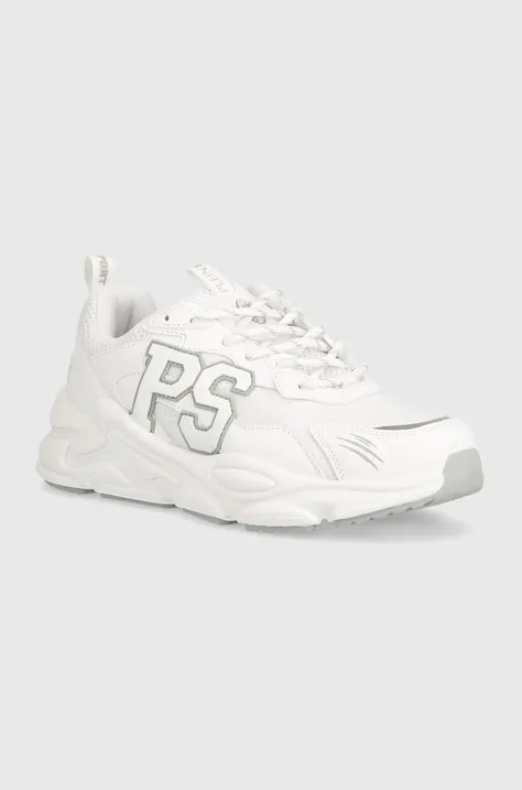 Маратонки PLEIN SPORT Lo-Top Sneakers в бяло USC0611 STE003N 0101