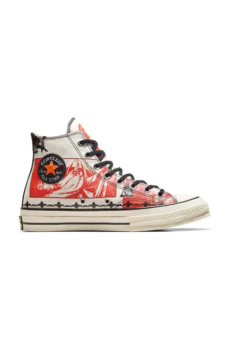 Πάνινα παπούτσια Converse Converse x Dungeons & Dragons Chuck 70 χρώμα: άσπρο, A09883C