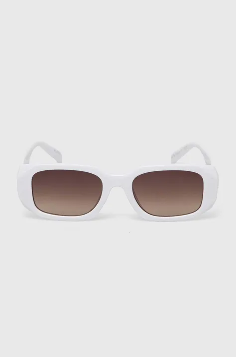 Сонцезахисні окуляри Aldo MIRORENAD жіночі колір білий MIRORENAD.100