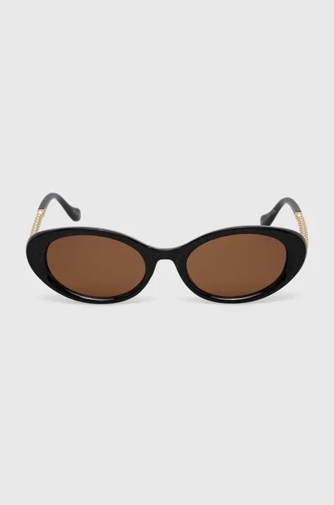 Aldo ochelari de soare EDDIE femei, culoarea negru, EDDIE.970