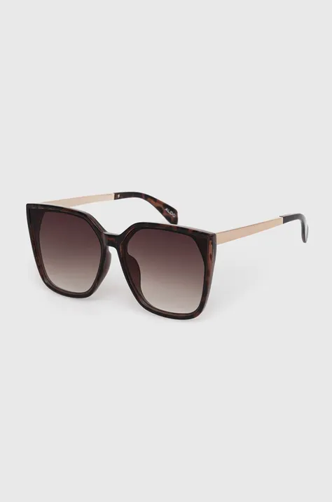 Сонцезахисні окуляри Aldo KEDERRAS жіночі колір коричневий KEDERRAS.240
