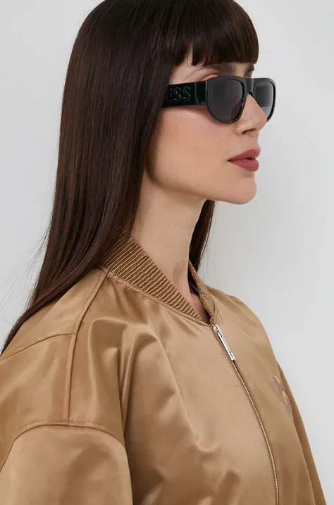 Солнцезащитные очки Guess женские цвет чёрный