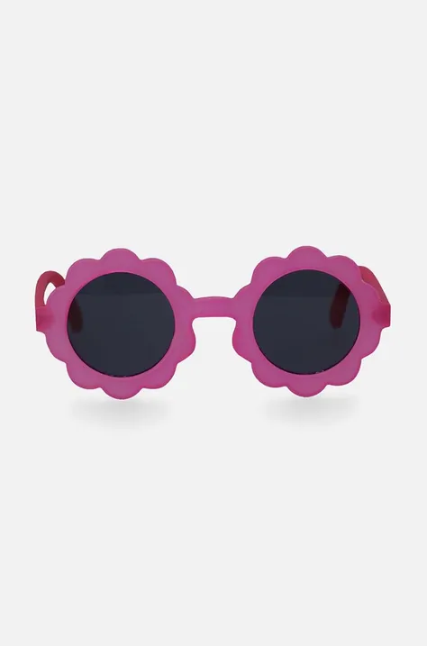 Dětské sluneční brýle Coccodrillo růžová barva