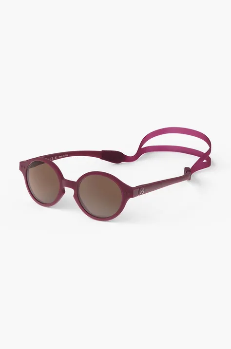 Дитячі сонцезахисні окуляри IZIPIZI BABY #d колір фіолетовий #d