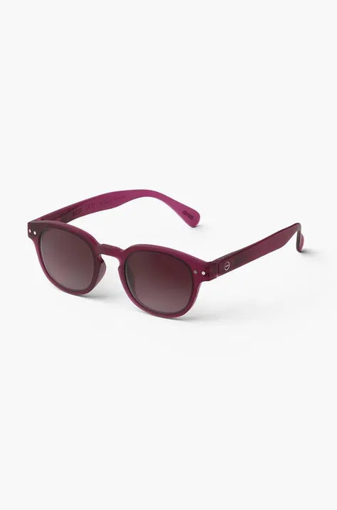 Дитячі сонцезахисні окуляри IZIPIZI JUNIOR SUN #c колір фіолетовий #c