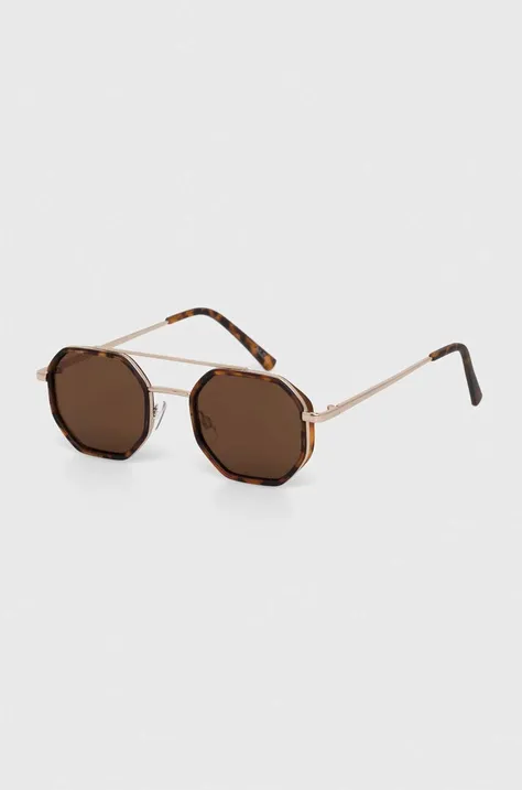 Сонцезахисні окуляри Aldo CILID чоловічі колір коричневий CILID.240