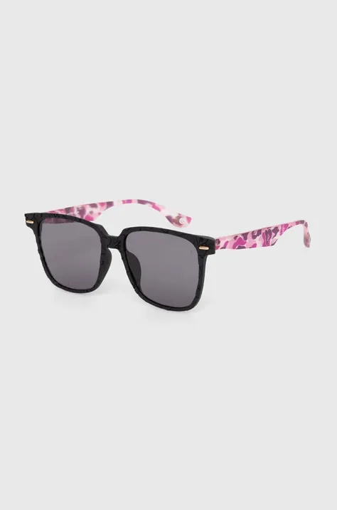 Сонцезахисні окуляри A Bathing Ape Sunglasses 1 M чоловічі колір фіолетовий 1I20186009