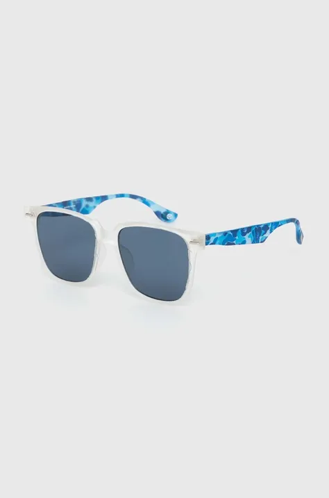 A Bathing Ape okulary przeciwsłoneczne Sunglasses 1 M męskie kolor niebieski 1I20186009