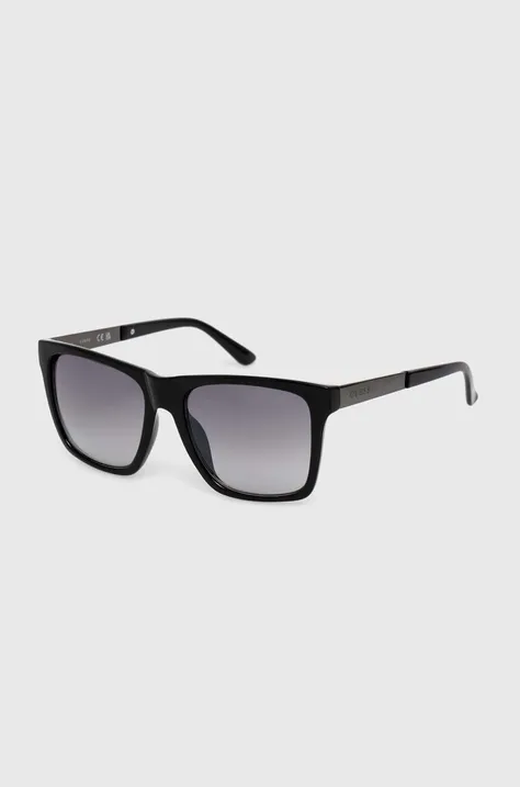 Сонцезахисні окуляри Guess чоловічі колір чорний GF0242 01C