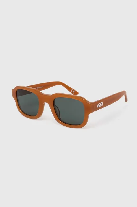 Сонцезахисні окуляри Vans колір коричневий
