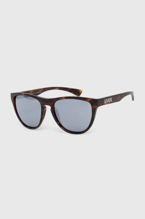 Солнцезащитные очки Uvex цвет коричневый