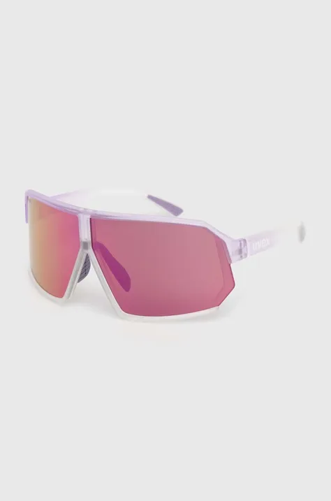 Uvex okulary przeciwsłoneczne Sportstyle 237 kolor fioletowy