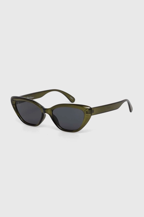 Jeepers Peepers ochelari de soare culoarea verde