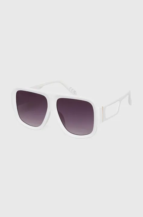 Sluneční brýle Jeepers Peepers bílá barva, JP19052