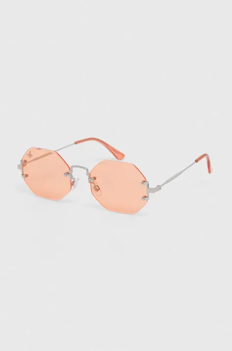 Slnečné okuliare Jeepers Peepers strieborná farba, JP19070