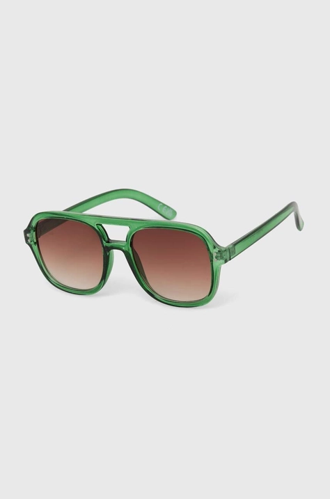 Jeepers Peepers ochelari de soare culoarea verde