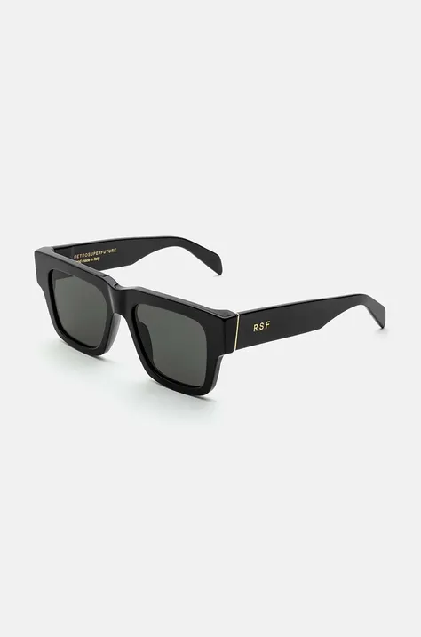 Retrosuperfuture sunglasses Mega black color MEGA.UAN