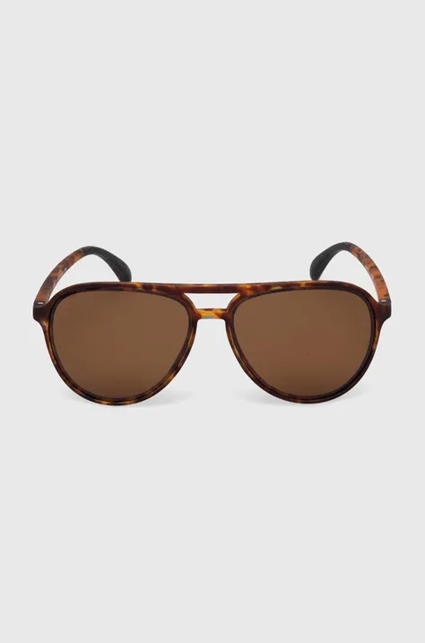 Солнцезащитные очки Goodr Mach Gs Amelia Earhart Ghosted Me цвет коричневый GO-668539