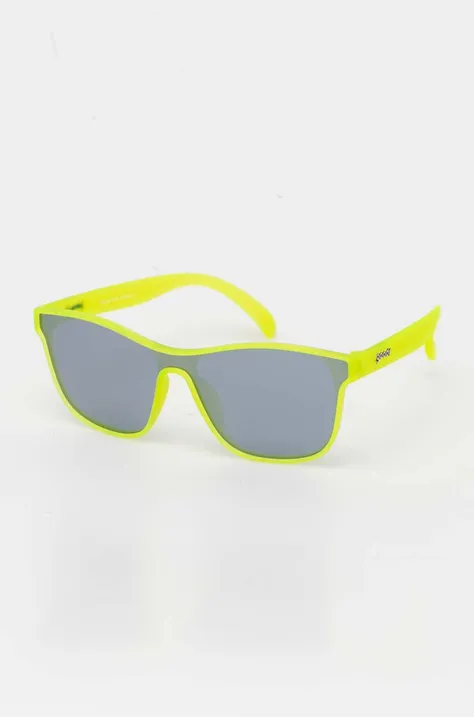 Sluneční brýle Goodr VRGs Naeon Flux Capacitor zelená barva, GO-648319