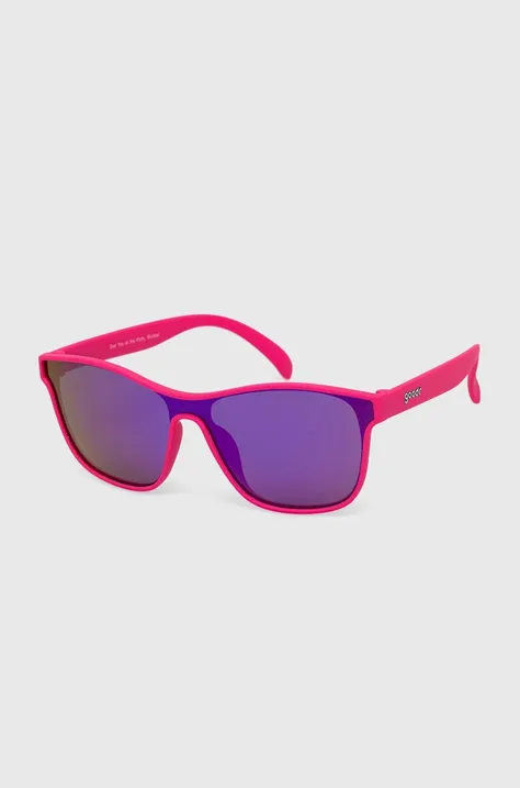 Goodr occhiali da sole VRGs See You at the Party, Richter colore rosa GO-578616