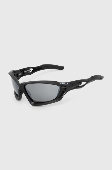 BRIKO okulary przeciwsłoneczne VIN A0G - SM3 kolor czarny 25118DW